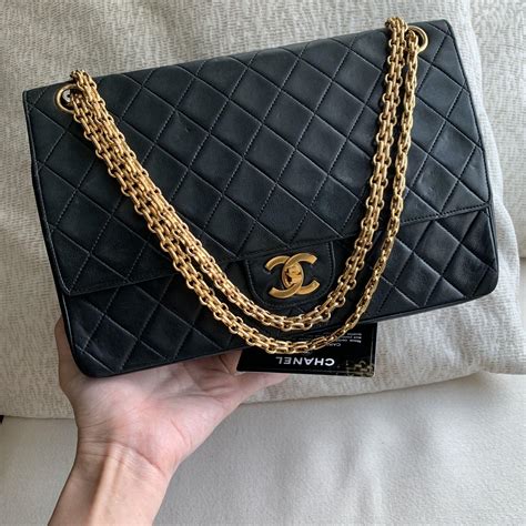 chanel vintage reissue flap|pictures of old chanel purses.